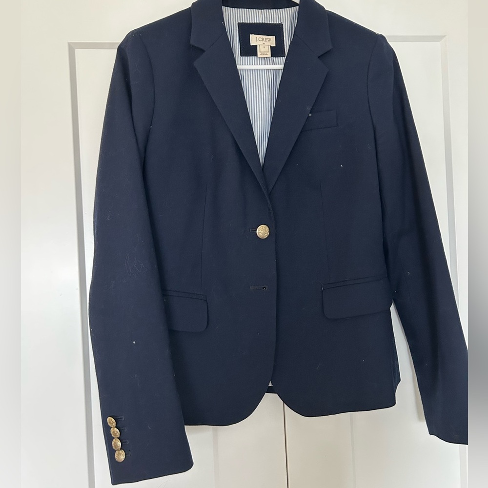 J.Crew Classic Navy Blazer